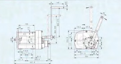 FUJI PW型手搖絞盤技術(shù)參數(shù)