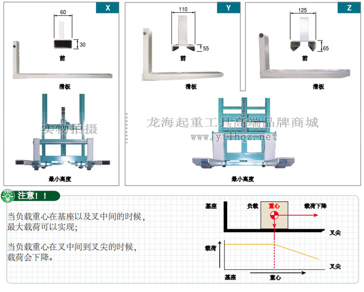 進口手動液壓堆高車叉型