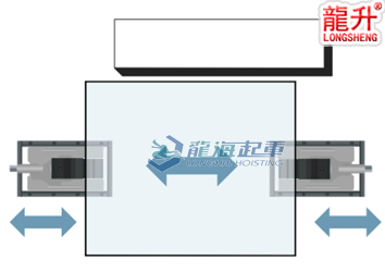 龍升帶滑臺(tái)爪式千斤頂操作示意圖